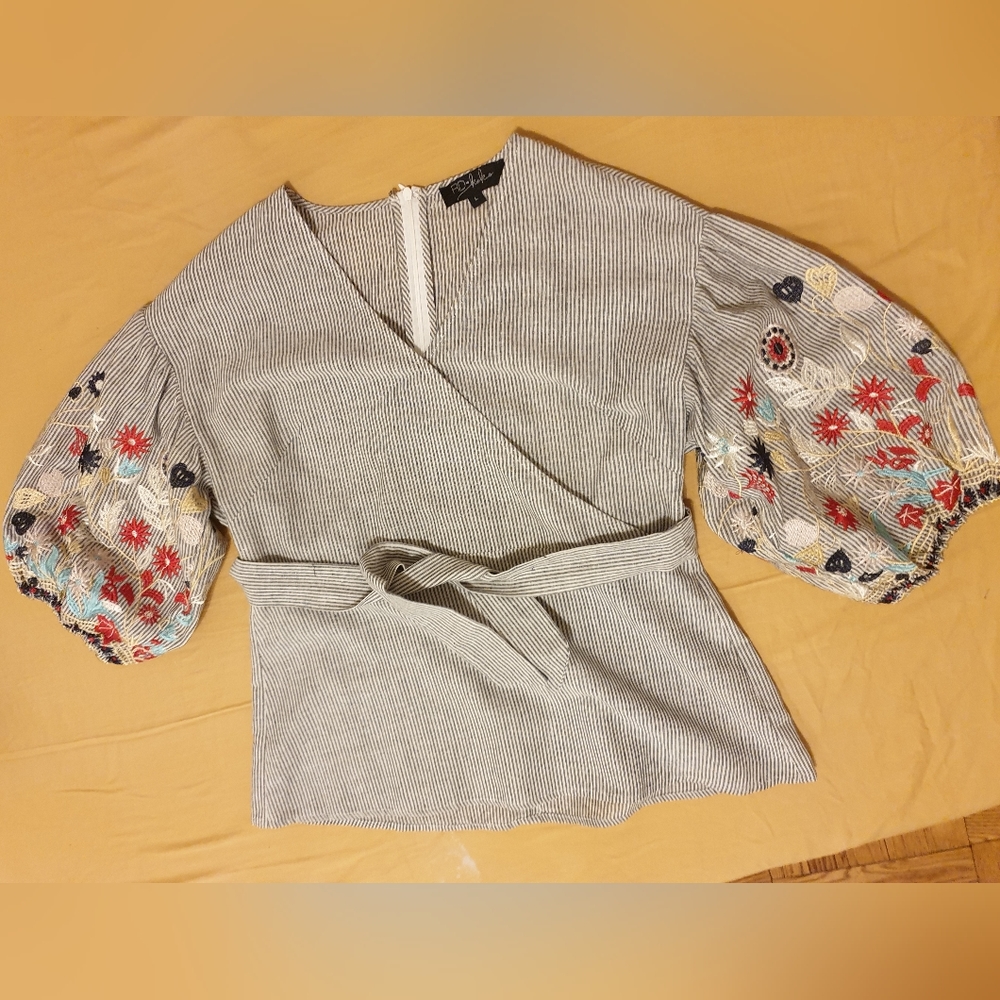 NWOT RD*koko / Anthropology top, size L